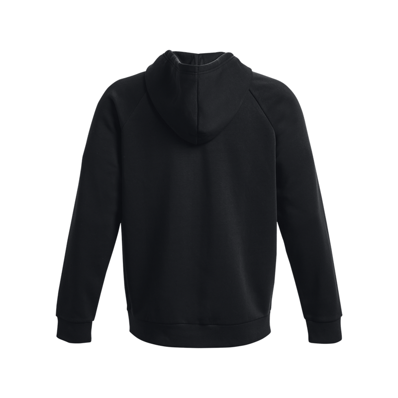 Chaqueta-under-armour-para-hombre-Ua-Rival-Fleece-Fz-Hoodie-para-entrenamiento-color-negro.-Reverso-Sin-Modelo