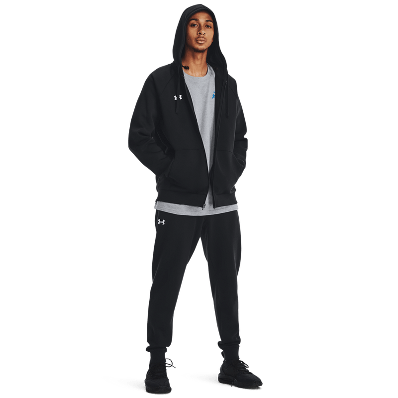 Chaqueta-under-armour-para-hombre-Ua-Rival-Fleece-Fz-Hoodie-para-entrenamiento-color-negro.-Outfit-Completo