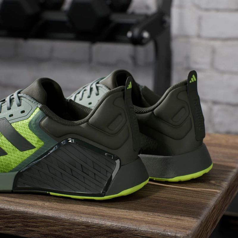 Tenis-adidas-unisex-Dropset-3-Trainer-para-entrenamiento-color-verde.-Mktg-Vista-9
