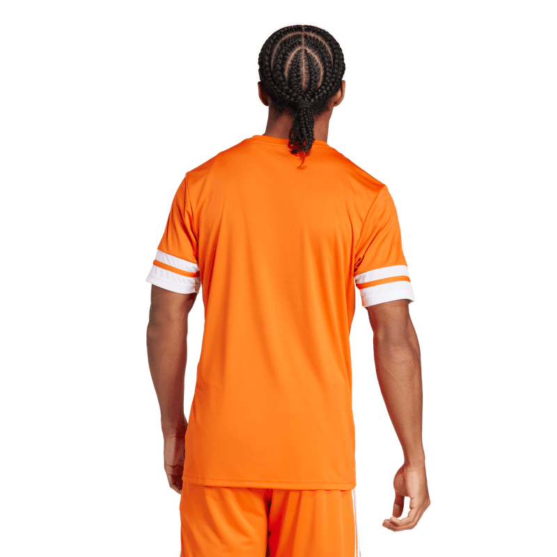 Camiseta-De-Equipo-adidas-para-hombre-Squa25-Jsy-M-para-futbol-color-naranja.-Detalle-Posterior