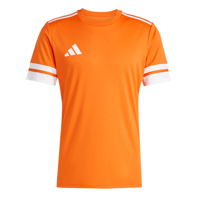 Camiseta-De-Equipo-adidas-para-hombre-Squa25-Jsy-M-para-futbol-color-naranja.-Frontal-Sobre-Modelo