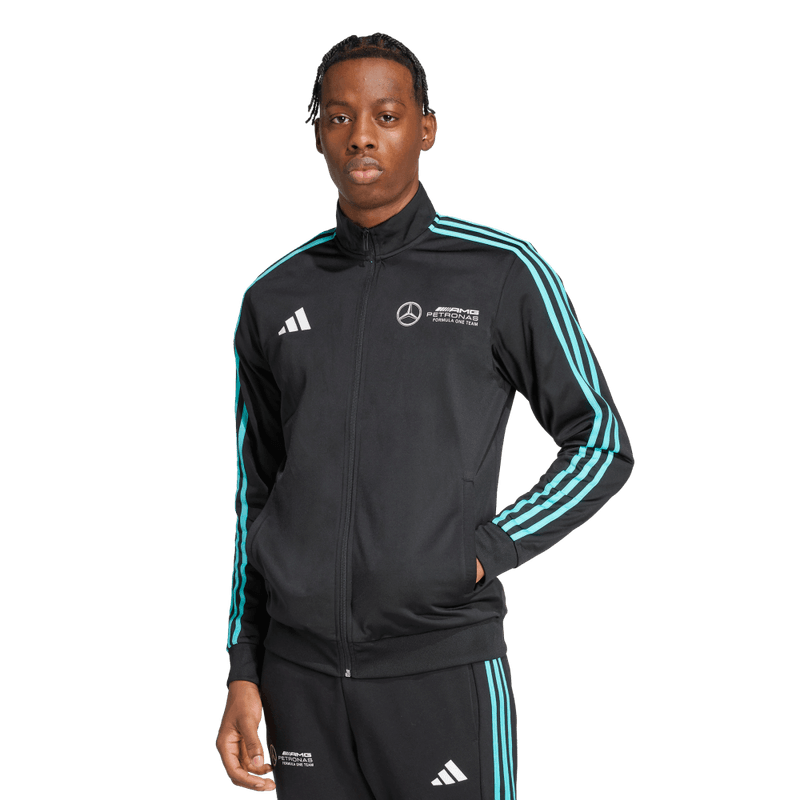 Chaqueta-adidas-para-hombre-Mer-Dna-Tt-M-para-moda-color-negro.-Frente-Sobre-Modelo