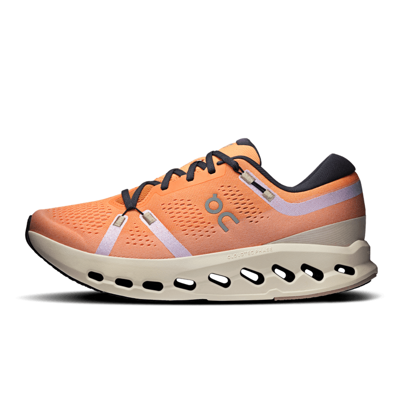 Tenis-on-para-hombre-Cloudsurfer-2-para-correr-color-naranja.-Lateral-Externa-Derecha