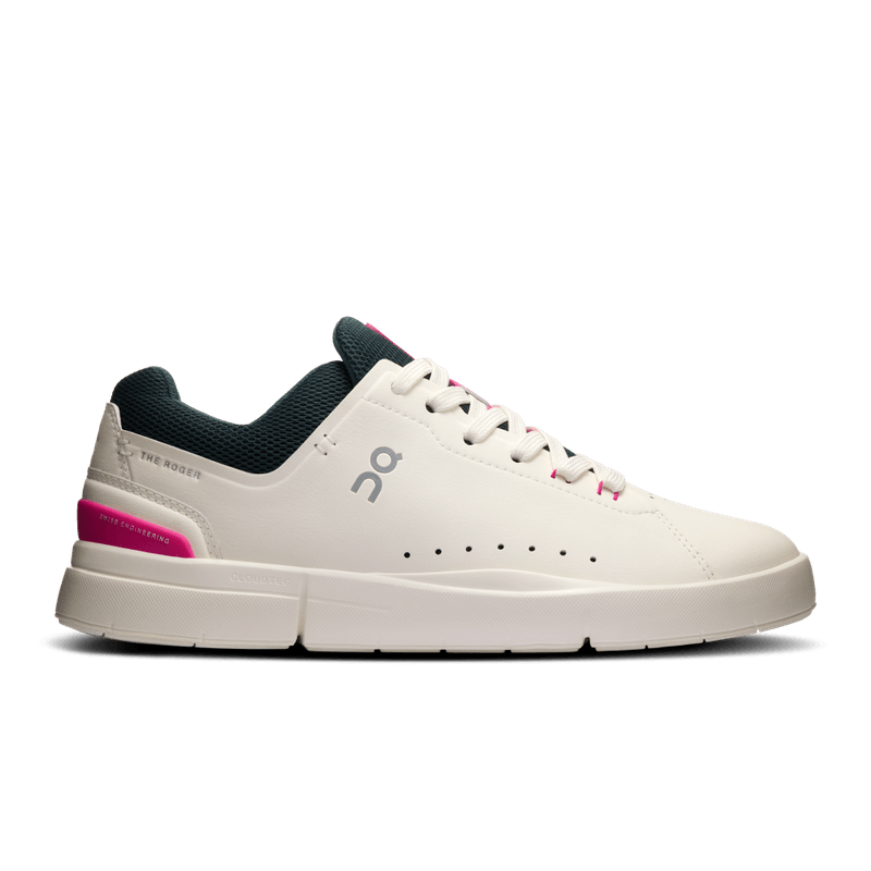 Tenis-on-para-mujer-The-Roger-Advantage-para-moda-color-blanco.-Lateral-Externa-Derecha