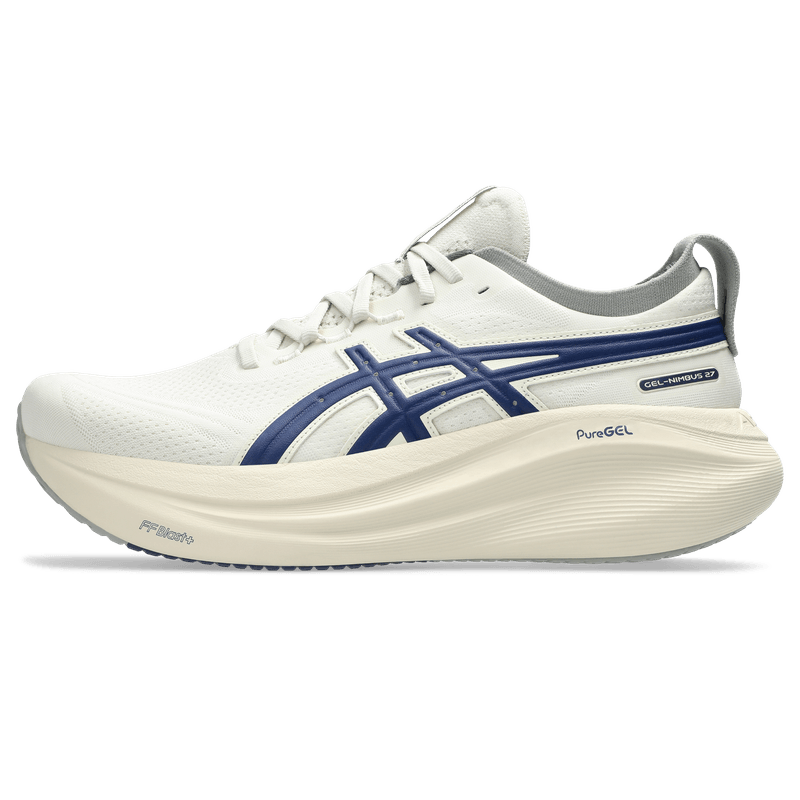 Tenis-asics-para-hombre-Gel-Nimbus-27-Atc-para-correr-color-cafe.-Lateral-Externa-Derecha
