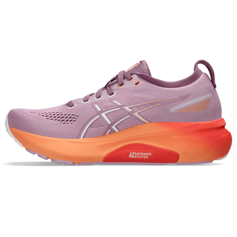 Tenis-asics-para-mujer-Gel-Kayano-31-para-correr-color-amarillo.-Lateral-Externa-Izquierda