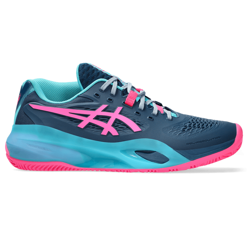 Tenis-asics-para-hombre-Gel-Resolution-X-Padel-para-tenis-color-azul.-Lateral-Externa-Derecha