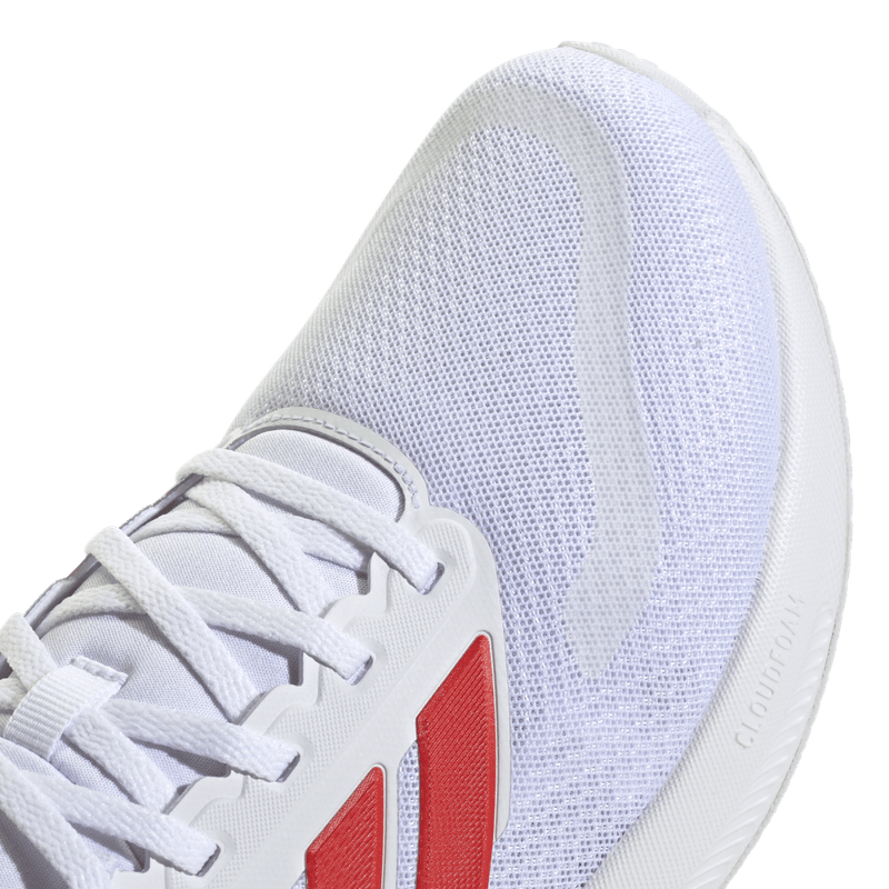 Tenis-adidas-para-hombre-Runfalcon-5-para-correr-color-blanco.-Lateral-Y-Suela