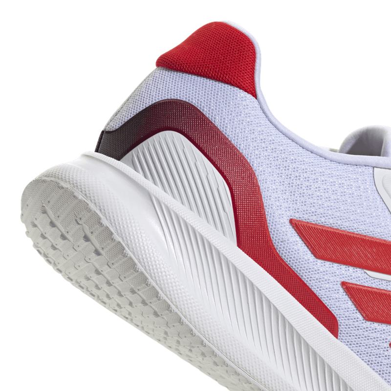 Tenis-adidas-para-hombre-Runfalcon-5-para-correr-color-blanco.-Detalle-2
