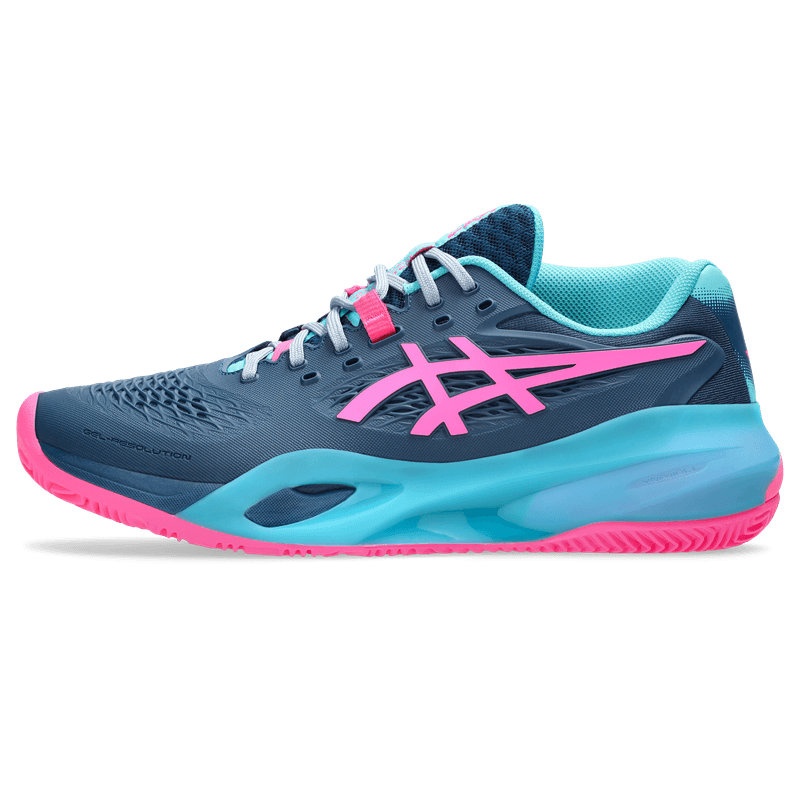 Tenis-asics-para-hombre-Gel-Resolution-X-Padel-para-tenis-color-azul.-Lateral-Externa-Derecha
