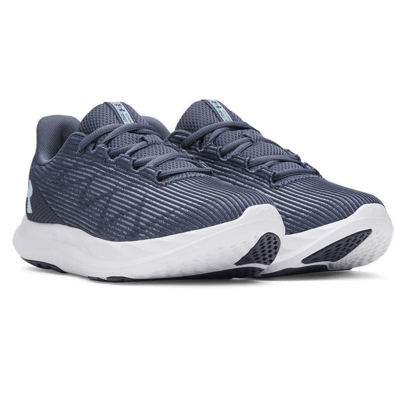 Tenis-under-armour-para-mujer-W-Charged-Speed-Swft-para-correr-color-gris.-Par-Alineados