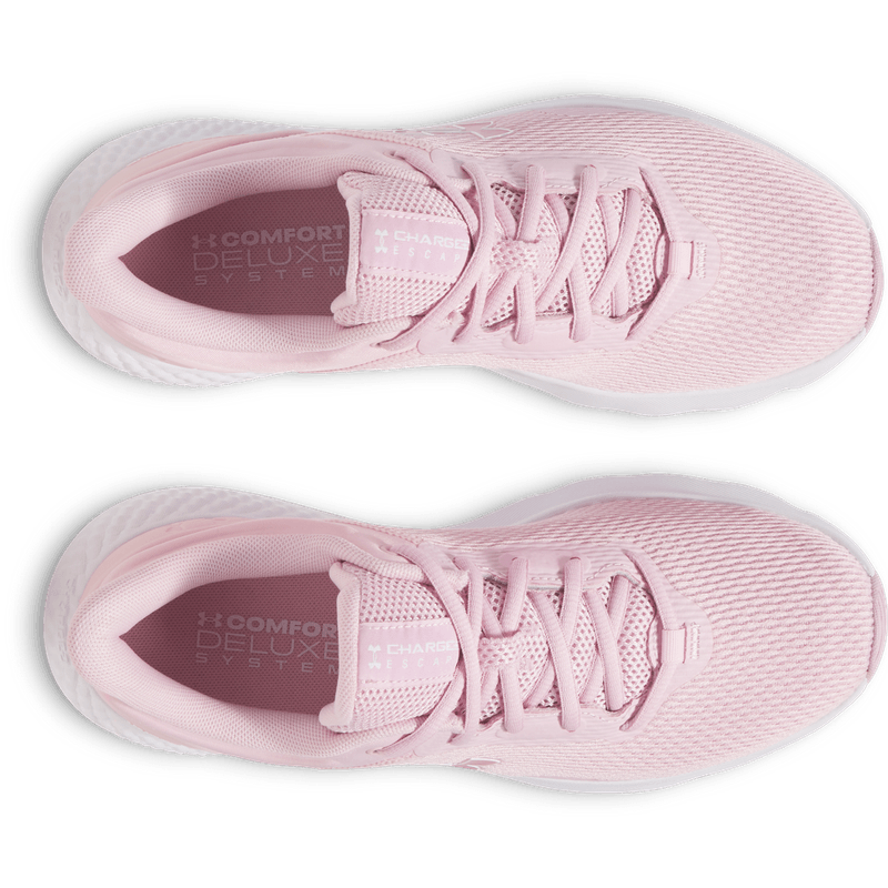 Tenis-under-armour-para-mujer-W-Charged-Escpe-4-Nm-para-correr-color-rosado.-Capellada