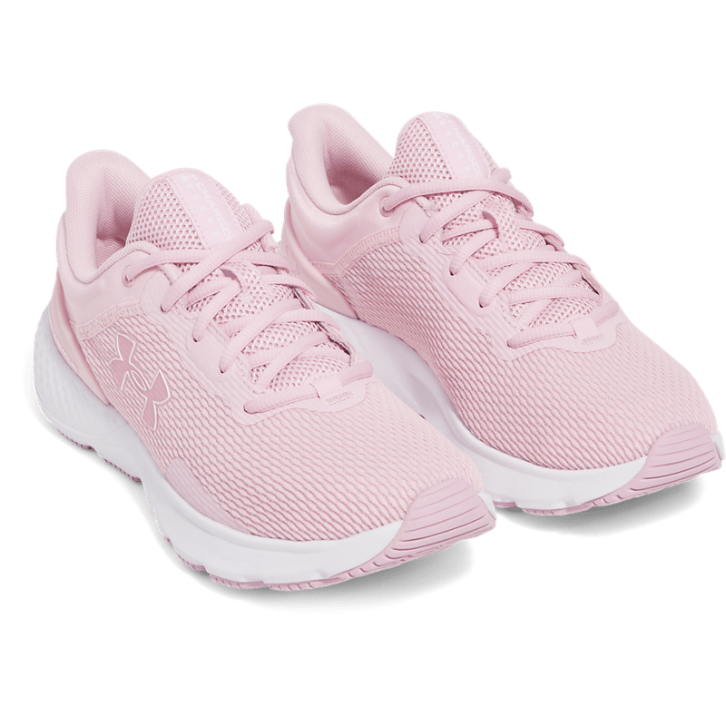 Tenis-under-armour-para-mujer-W-Charged-Escpe-4-Nm-para-correr-color-rosado.-Par-Alineados