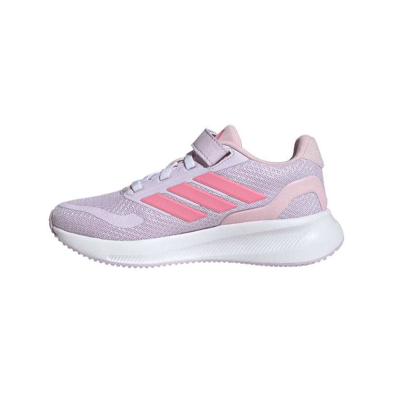 Tenis-adidas-para-hombre-Runfalcon-5-El-C-para-correr-color-morado.-Suela