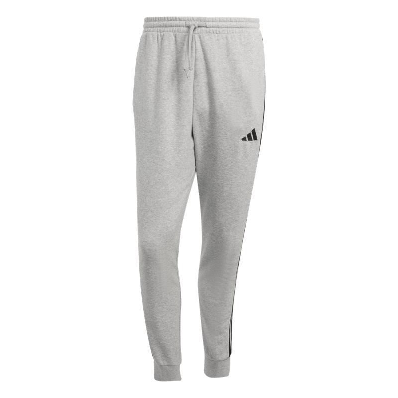 Pantalon-adidas-para-hombre-M-3S-Ft-Tc-Pt-para-moda-color-gris.-Frontal-Sobre-Modelo