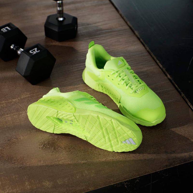 Tenis-adidas-para-hombre-Dropset-3-Trainer-para-entrenamiento-color-verde.-Mktg-Vista-3