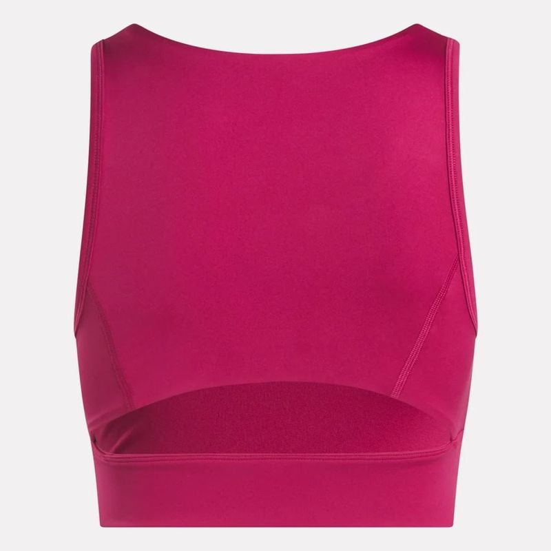 Top-reebok-para-mujer-Id-Train-High-Support-Bra-para-correr-color-rojo.-Outfit-Completo