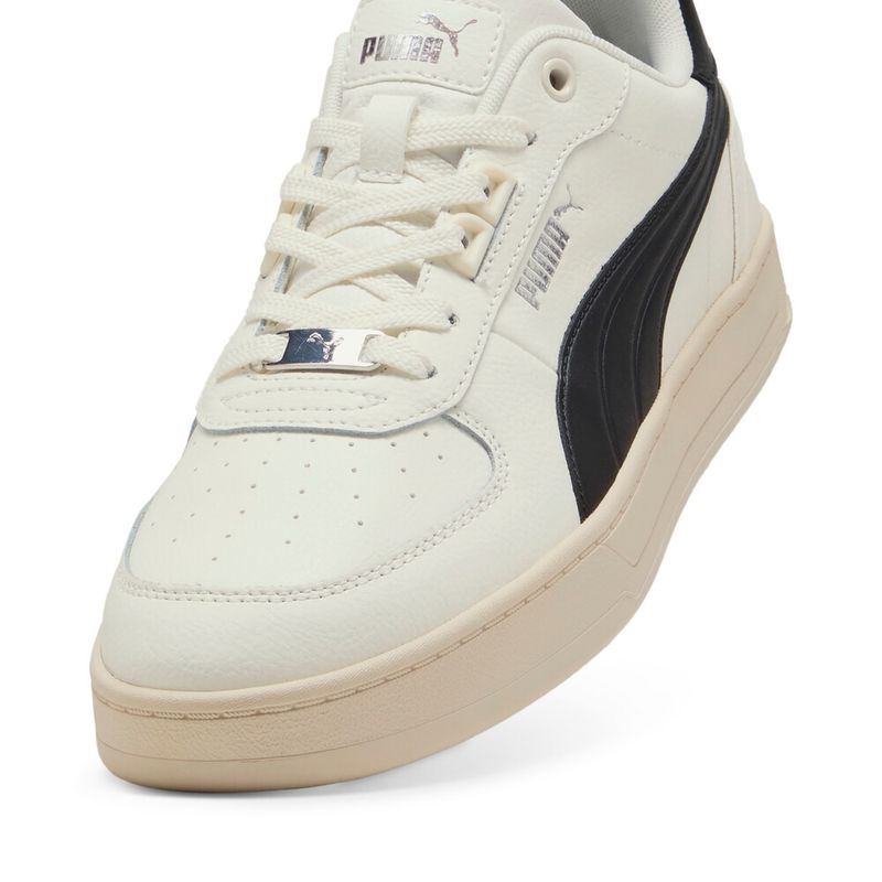 Tenis-puma-para-hombre-Puma-Caven-2.0-Lux-para-moda-color-blanco.-Capellada