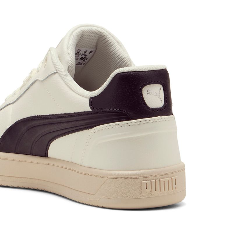 Tenis-puma-para-hombre-Puma-Caven-2.0-Lux-para-moda-color-blanco.-Talon