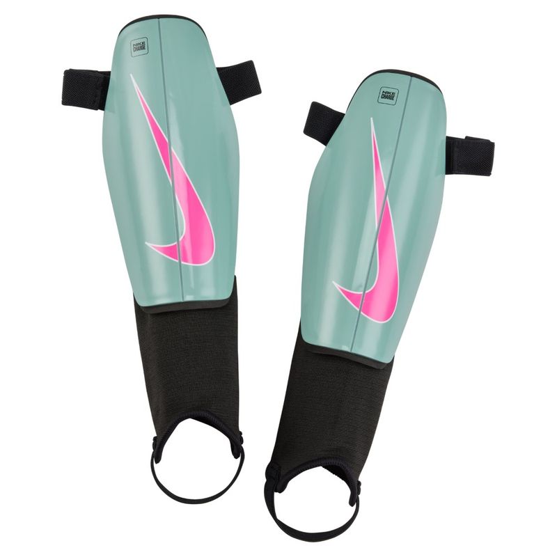 Canilleras-nike-para-hombre-Nk-Chrg-Grd-para-futbol-color-verde.-Frente-Sin-Modelo