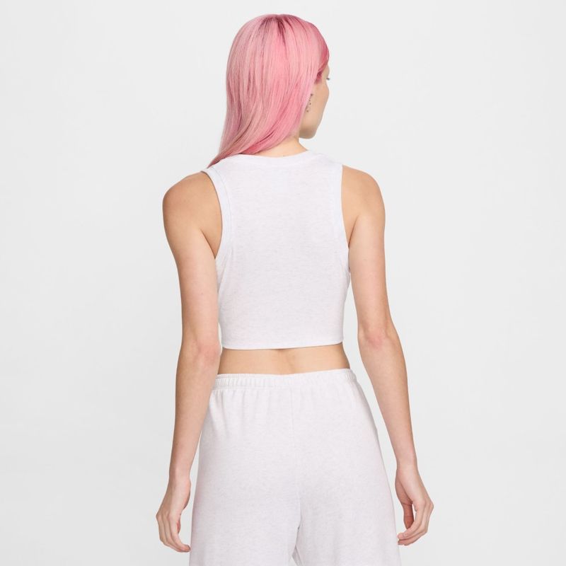 Camiseta-Manga-Sisa-nike-para-mujer-W-Nsw-Essntl-Rib-Crp-Tank-para-moda-color-negro.-Reverso-Sobre-Modelo