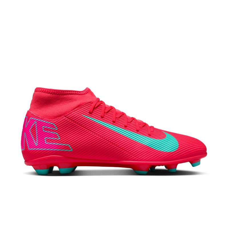 Guayos-nike-para-hombre-Superfly-10-Club-Fg-Mg-para-futbol-color-naranja.-Lateral-Externa-Derecha