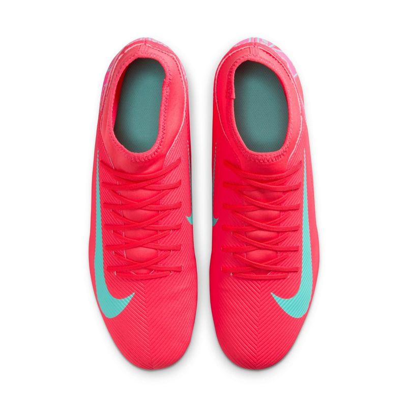 Guayos-nike-para-hombre-Superfly-10-Club-Fg-Mg-para-futbol-color-naranja.-Capellada
