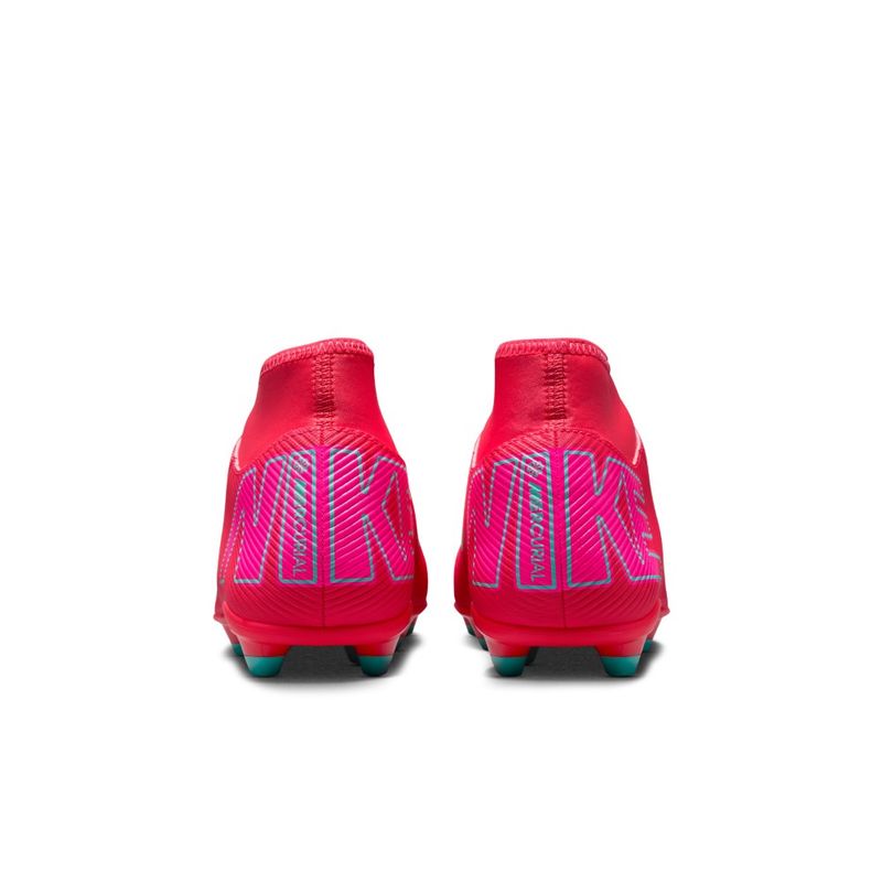 Guayos-nike-para-hombre-Superfly-10-Club-Fg-Mg-para-futbol-color-naranja.-Talon