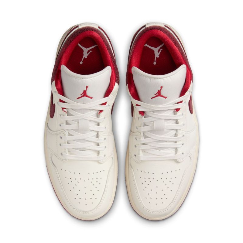 Tenis-nike-para-mujer-Wmns-Air-Jordan-1-Low-Se-V2-para-moda-color-blanco.-Capellada