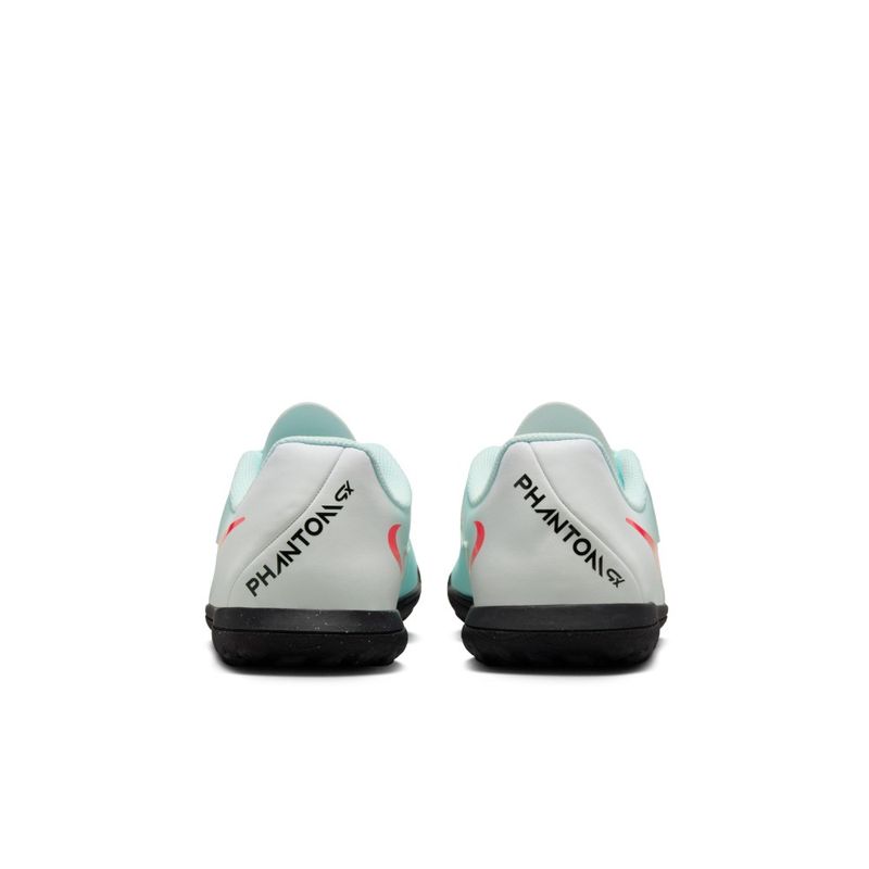 Guayos-nike-para-niño-Jr-Phantom-Gx-Ii-Club-Tf-para-futbol-color-verde.-Talon