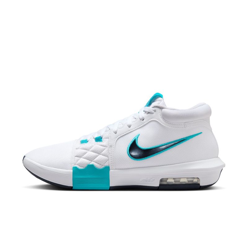 Tenis-nike-para-hombre-Lebron-Witness-Viii-para-baloncesto-color-blanco.-Lateral-Interna-Izquierda