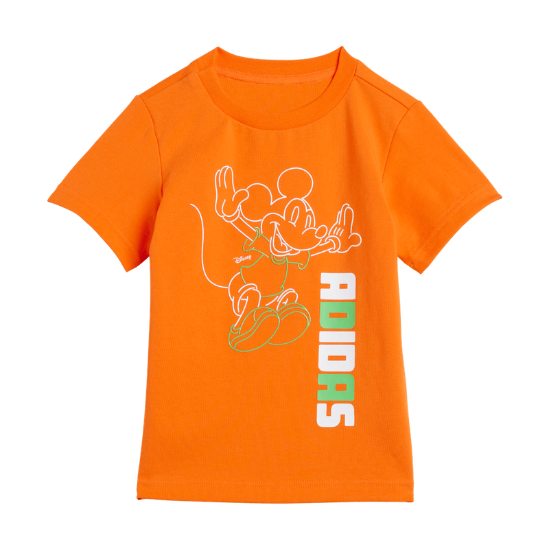 Conjunto-adidas-para-niño-I-Dy-Mm-T-Set-para-moda-color-naranja.-Detalle-1