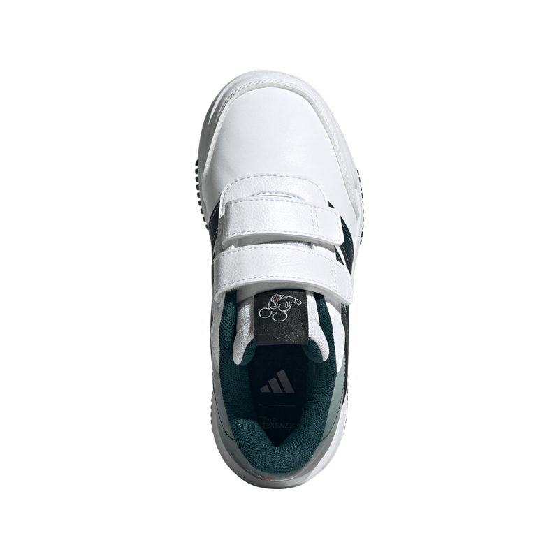 Tenis-adidas-para-niño-Tensaur--Mickey-Cf-para-moda-color-blanco.-Capellada