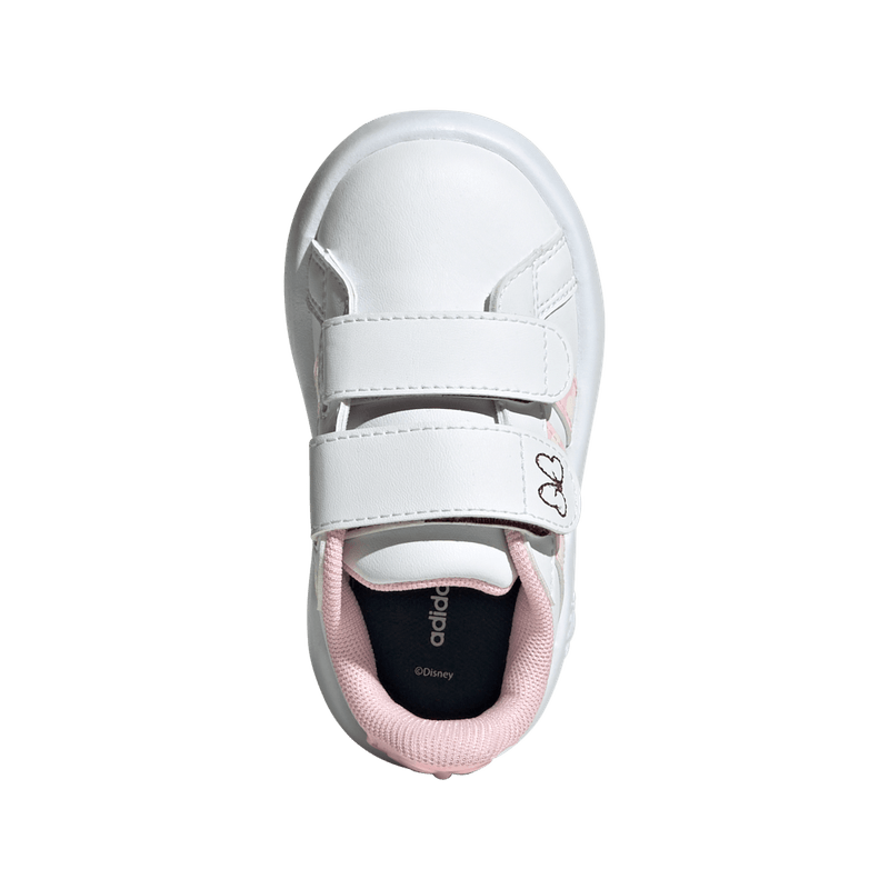 Tenis-adidas-para-niño-Grand-Court-Minnie-para-moda-color-blanco.-Capellada