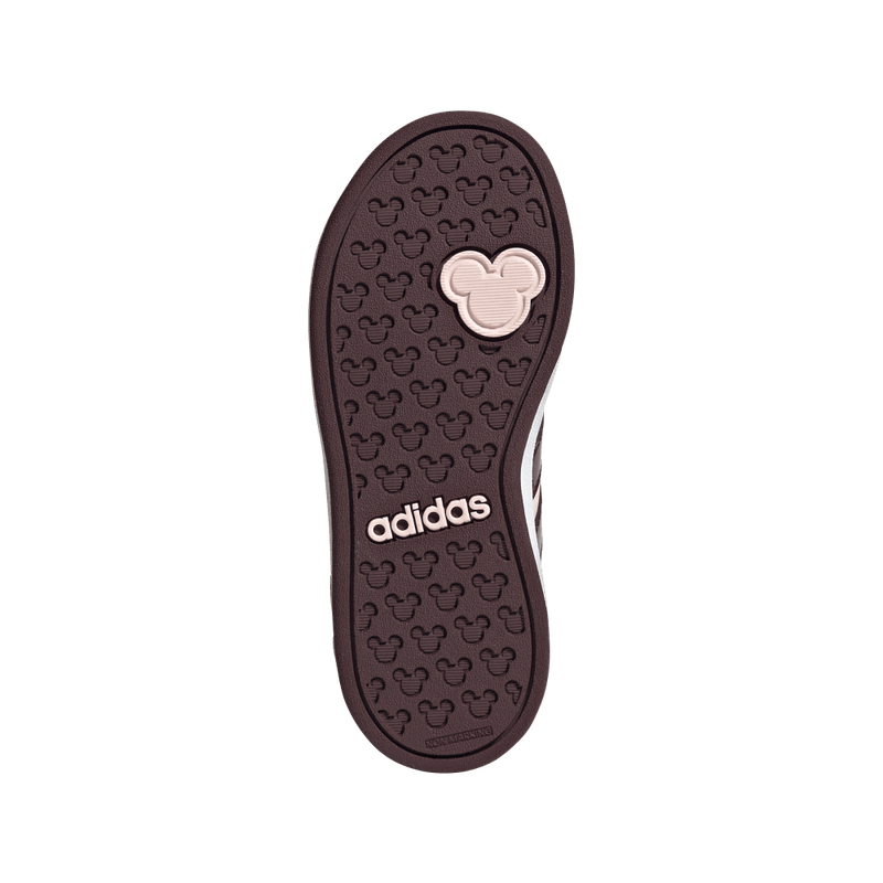 Tenis-adidas-para-niño-Grand-Court-Minnie-para-moda-color-rosado.-Talon