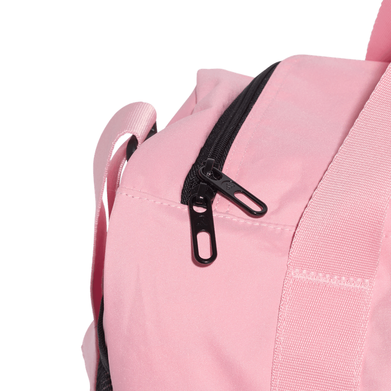 Maletin-adidas-unisex-Linear-Duffel-S-para-moda-color-rosado.-Detalle-2