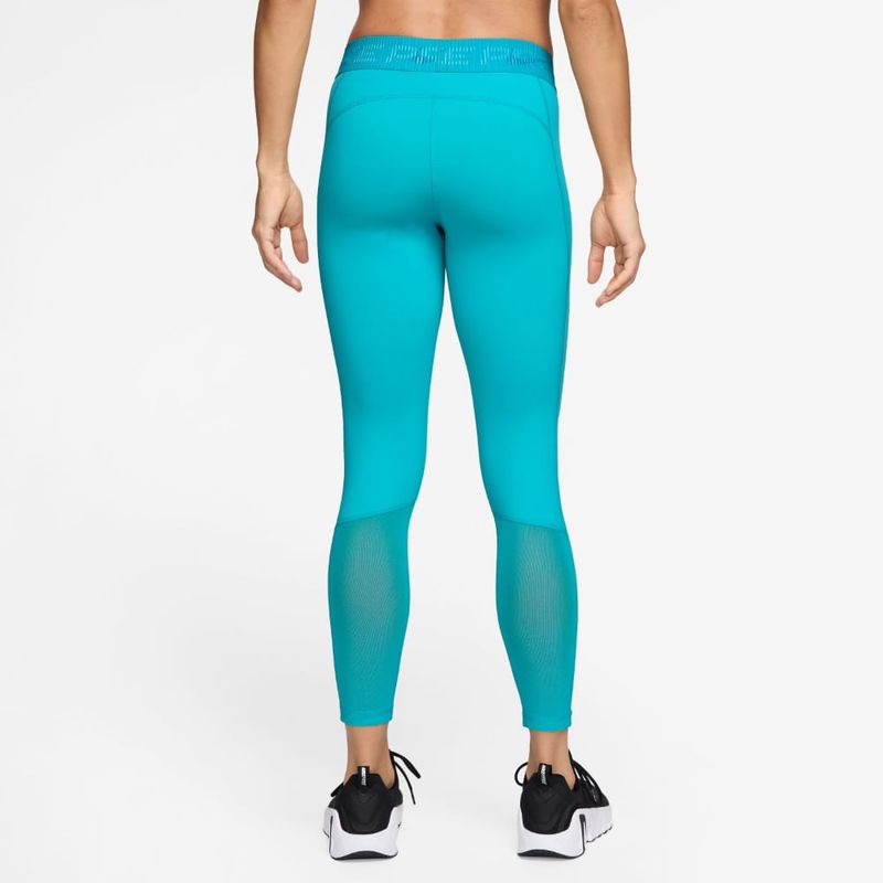 Licra-nike-para-mujer-W-Np-Df-Mr-7-8-Tight-Tt-Grx-para-entrenamiento-color-verde.-Reverso-Sobre-Modelo