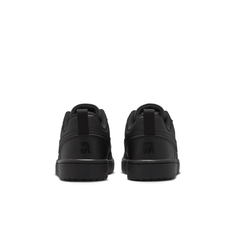 Tenis-nike-para-niño-Court-Borough-Low-Recraft-Bg-para-moda-color-negro.-Talon
