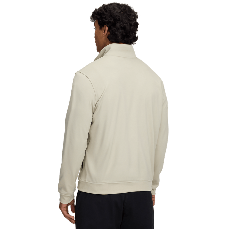 Chaqueta-under-armour-para-hombre-Sprtstl-Trict-Jacket-para-moda-color-cafe.-Reverso-Sin-Modelo