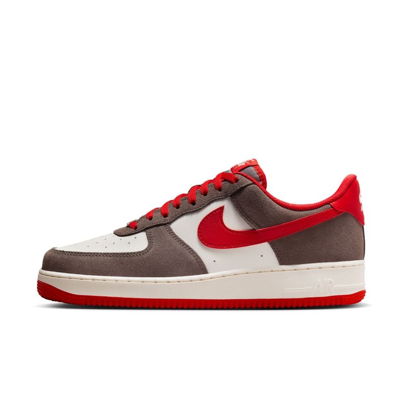 Tenis-nike-para-hombre-Air-Force-1-07-Lv8-Rugby-para-moda-color-cafe.-Lateral-Interna-Izquierda