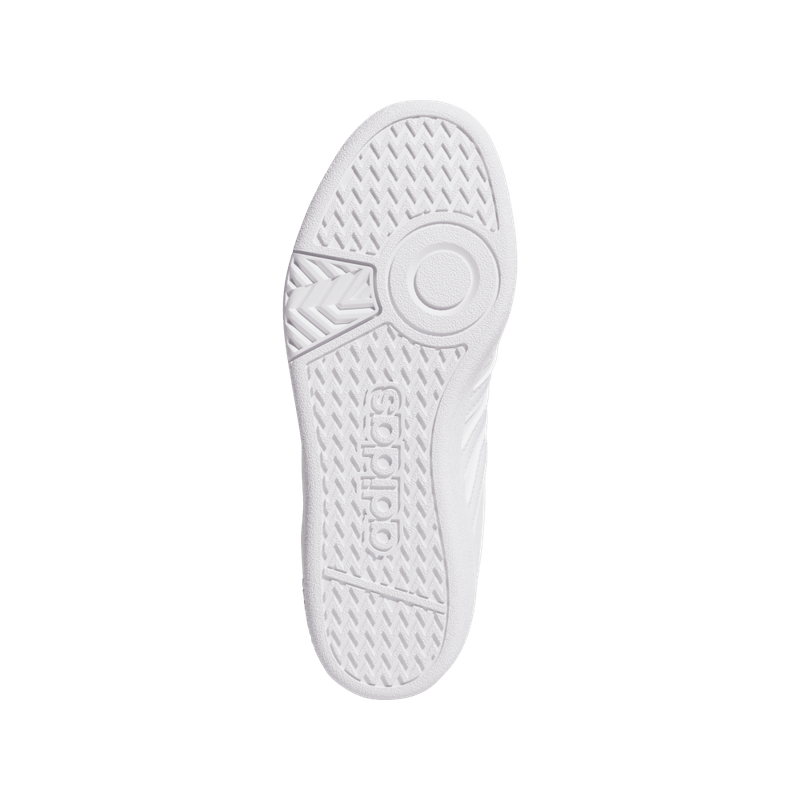 Tenis-adidas-para-niño-Hoops-4.0-J-para-baloncesto-color-blanco.-Talon