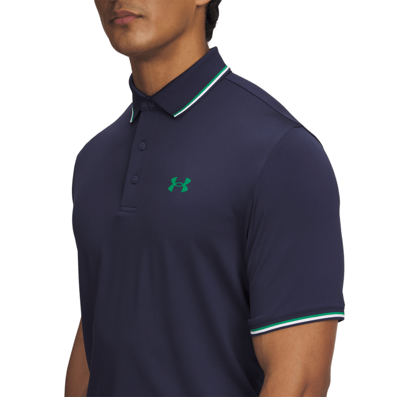 Camiseta-Manga-Corta-under-armour-para-hombre-Ua-Drive-Limitd-Edition-Polo-para-golf-color-azul.-Frente-Sin-Modelo
