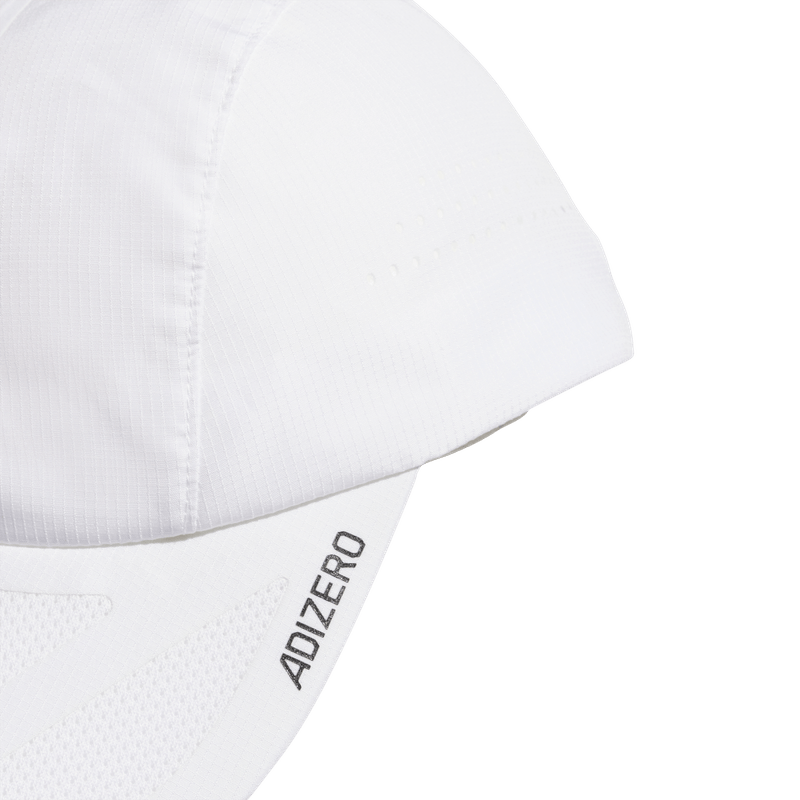 Gorra-adidas-unisex-Runxadiz-Cap-para-correr-color-blanco.-Reverso-Sin-Modelo