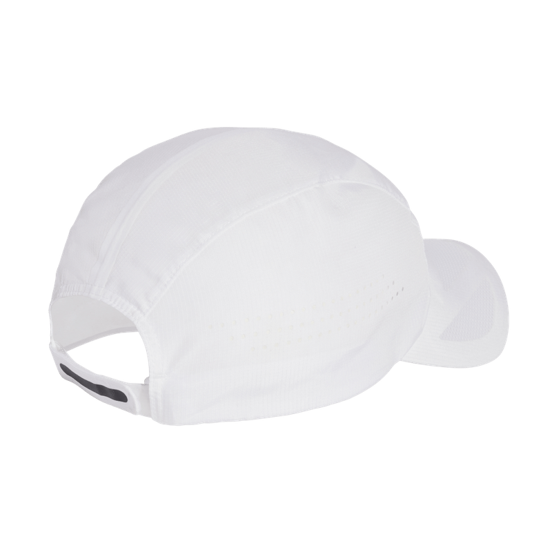 Gorra-adidas-unisex-Runxadiz-Cap-para-correr-color-blanco.-Detalle-1