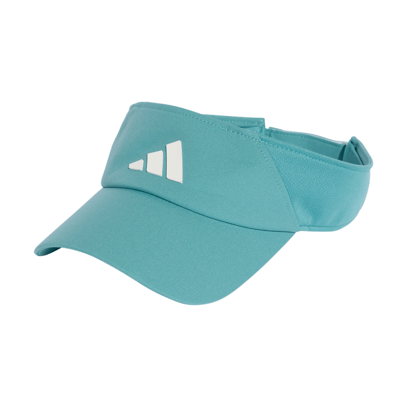 Visera-adidas-unisex-Visor-Climacool-para-entrenamiento-color-azul.-Frente-Sin-Modelo