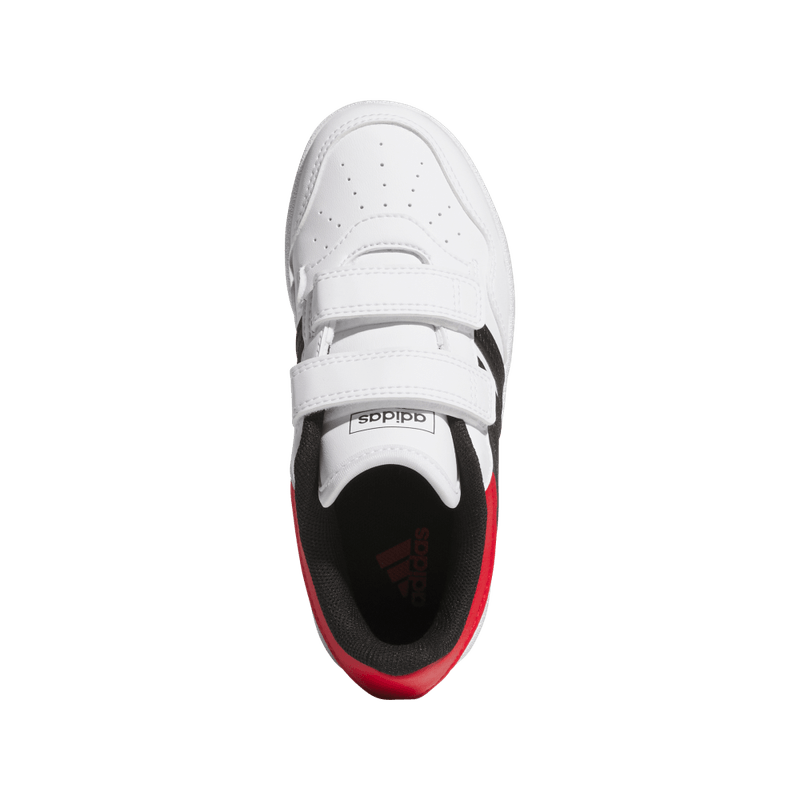 Tenis-adidas-para-niño-Hoops-4.0-Cf-C-para-baloncesto-color-blanco.-Capellada