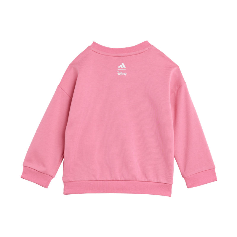 Conjunto-adidas-para-niña-I-Dy-Mi-Jog-para-moda-color-rosado.-Lateral-Sobre-Modelo