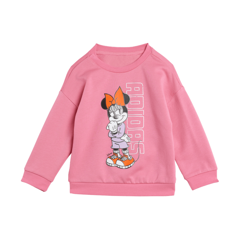 Conjunto-adidas-para-niña-I-Dy-Mi-Jog-para-moda-color-rosado.-Detalle-1