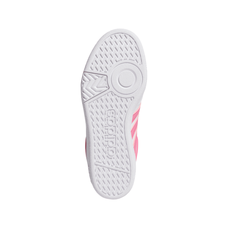 Tenis-adidas-para-niño-Hoops-4.0-Mid-J-para-baloncesto-color-blanco.-Talon