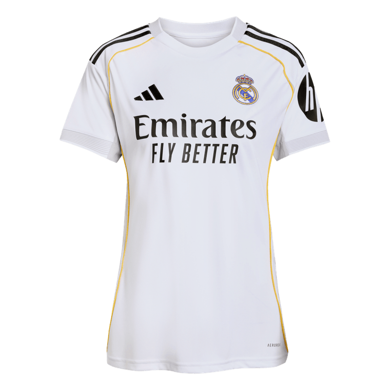 Camiseta-De-Equipo-adidas-para-mujer-Real-Madrid-H-Jsy-W-para-futbol-color-blanco.-Frontal-Sobre-Modelo
